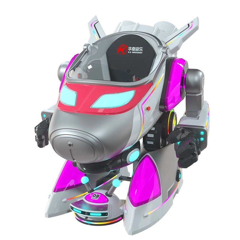 purple aviark warrior kiddie ride - H.Q.Amusement