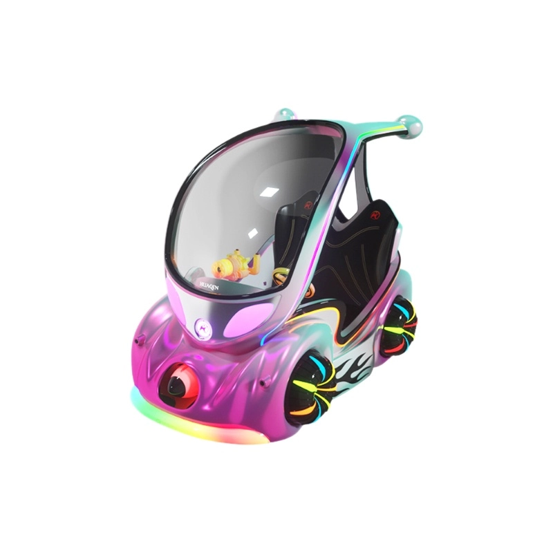 Purple-Blue Gradient Universal Airship Ride - H.Q.Amusement