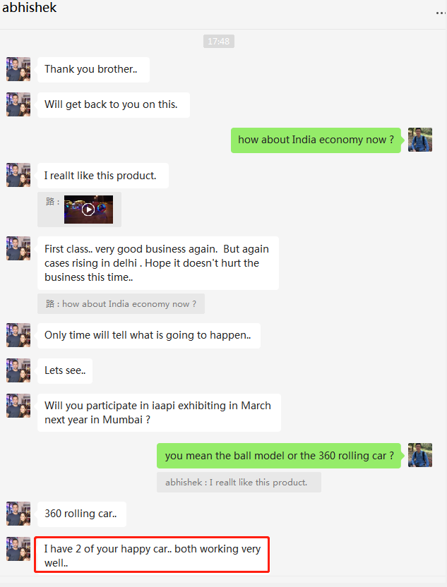 Real Feedback from Indian Client Amusement Business