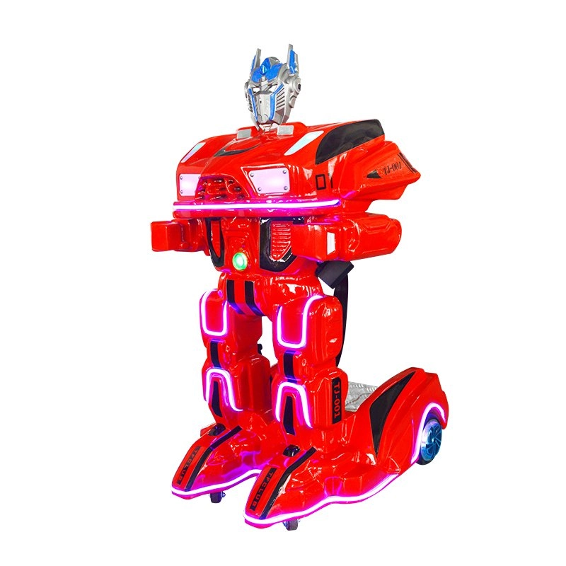 red kiddie armored robot - H.Q.Amusement