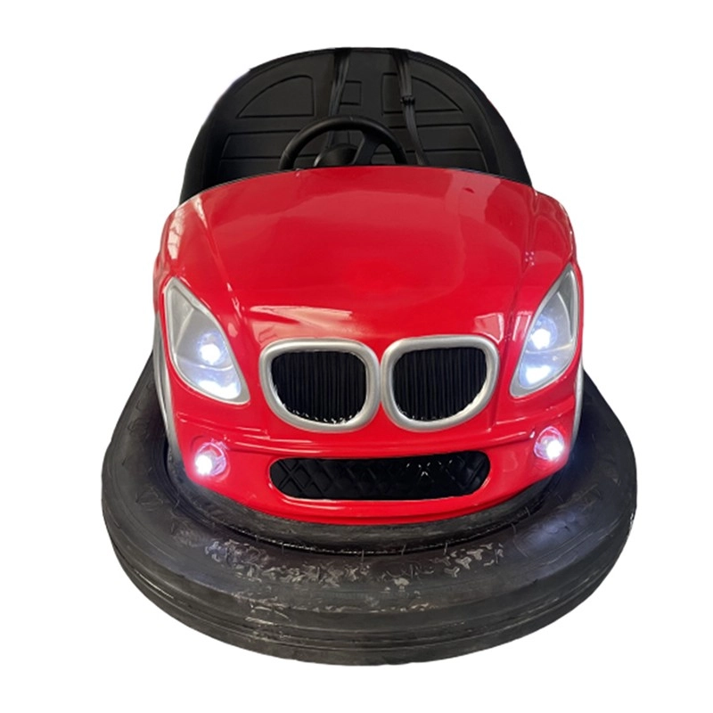 Red Parent-child bumper car with illuminated headlights - H.Q.Amusement