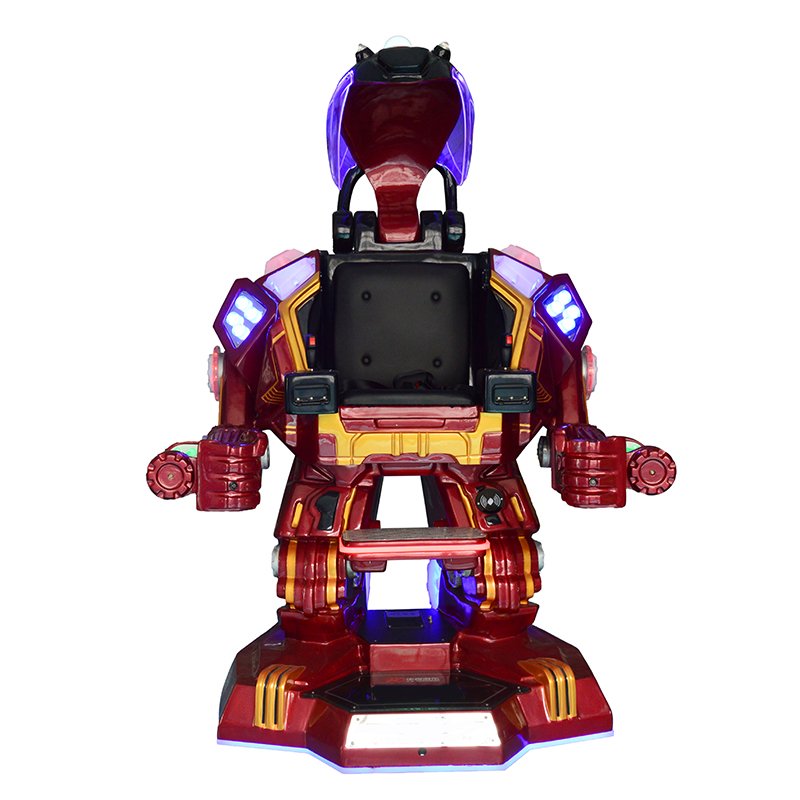 red walking robot I