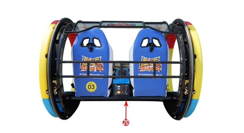 rolling car back view - H.Q.Amusement