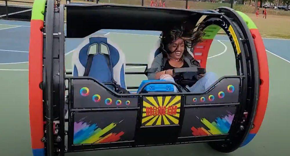 rolling car for girl