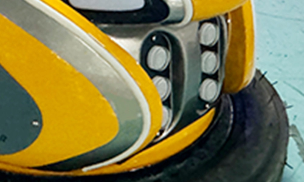 shadow speed bumper car details (2) - H.Q.Amusement