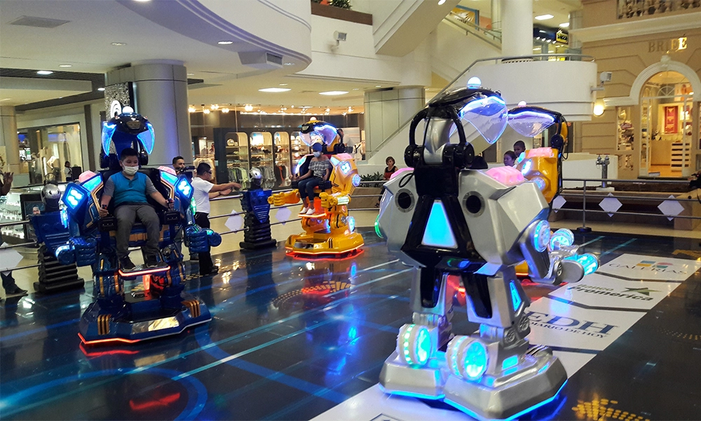 shopping mall walking robot ride playground - H.Q.Amusement