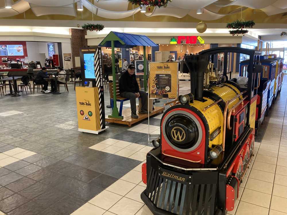 Simulated Theme Trackless Train Journey