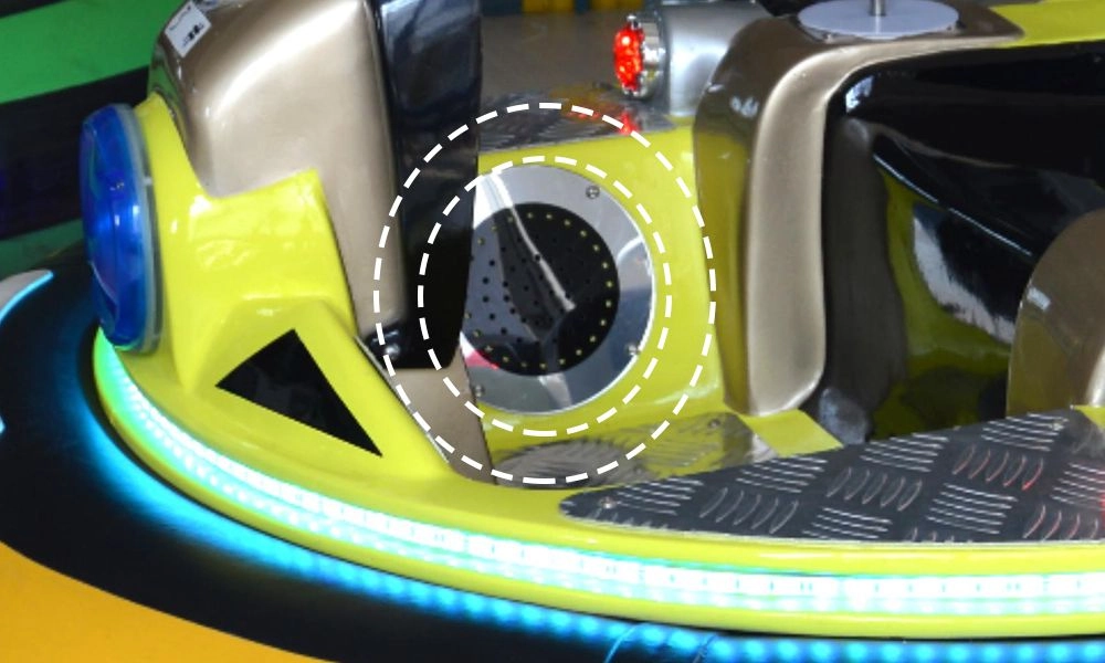 spaceship kid bumper car Hi-Fi Sound System - H.Q.Amusement