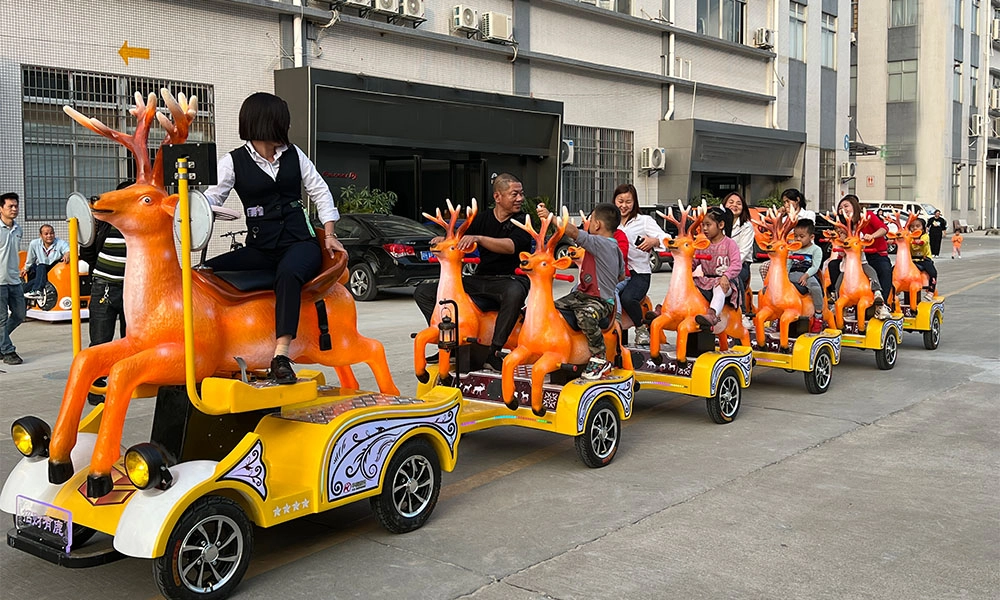 swing deer trackless train - H.Q.Amusement