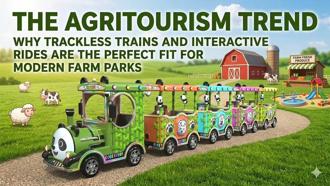 The Agritourism Trend-Why Trackless Trains and Interactive Rides are the Perfect Fit for Modern Farm Parks - H.Q.Amusement