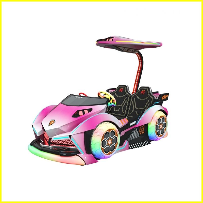White-Pink Gradient X-Speed Racer - H.Q.Amusement