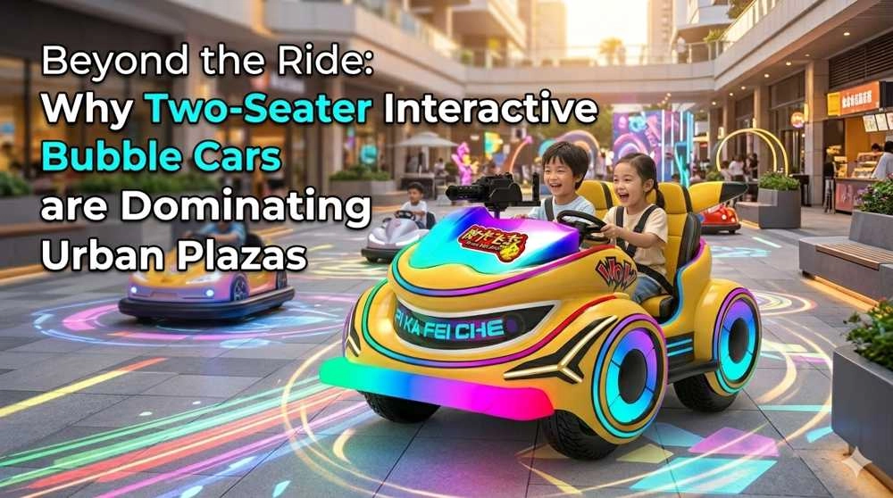 Why Two-Seater Interactive Bubble Cars are Dominating Urban Plazas - H.Q.Amusement