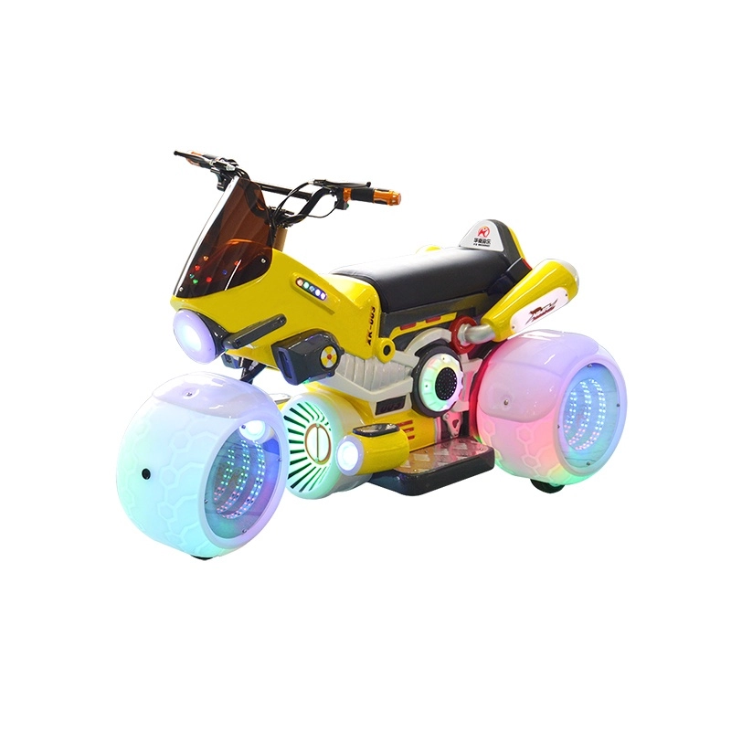 yellow Dazzling Motorcycle ride - H.Q.Amusement
