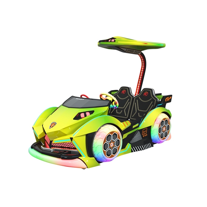 Yellow-Green Gradient X-Speed Racer - H.Q.Amusement
