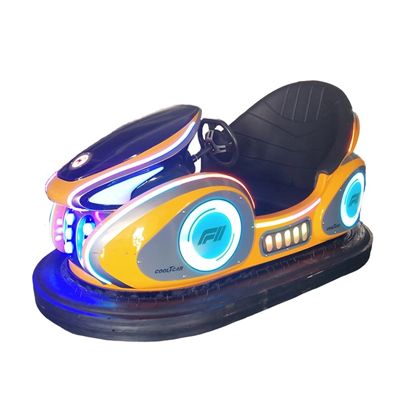 yellow shadow speed bumper car - H.Q.Amusement