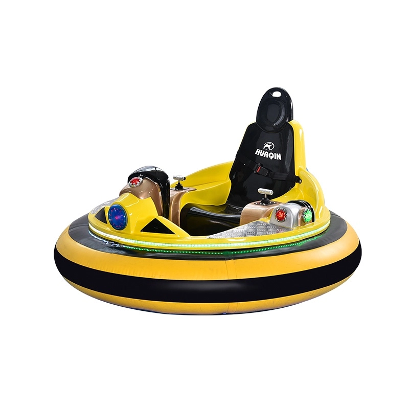 yellow spaceship bumper car for adults - H.Q.Amusement