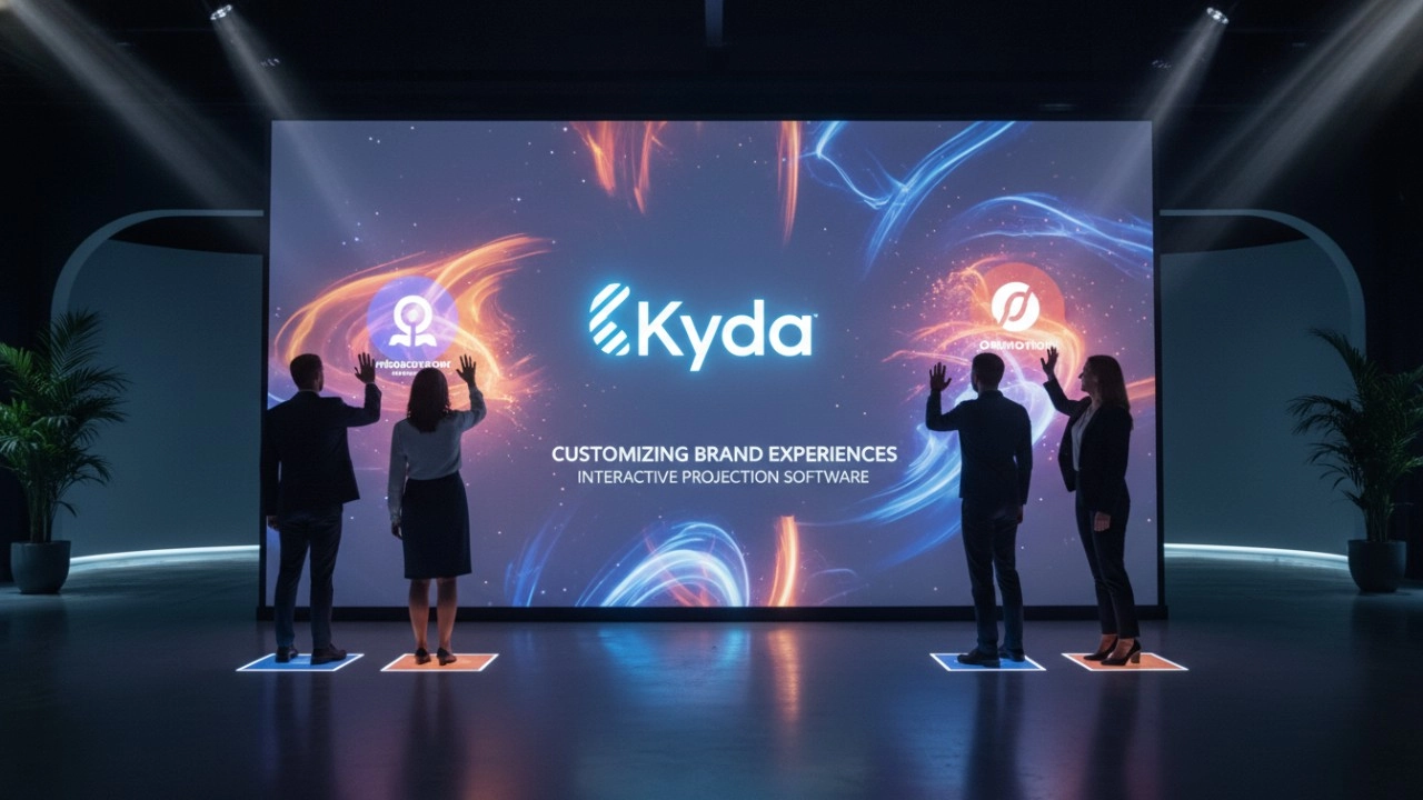 Customizing Brand Experiences through Interactive Projection Software - Kyda
