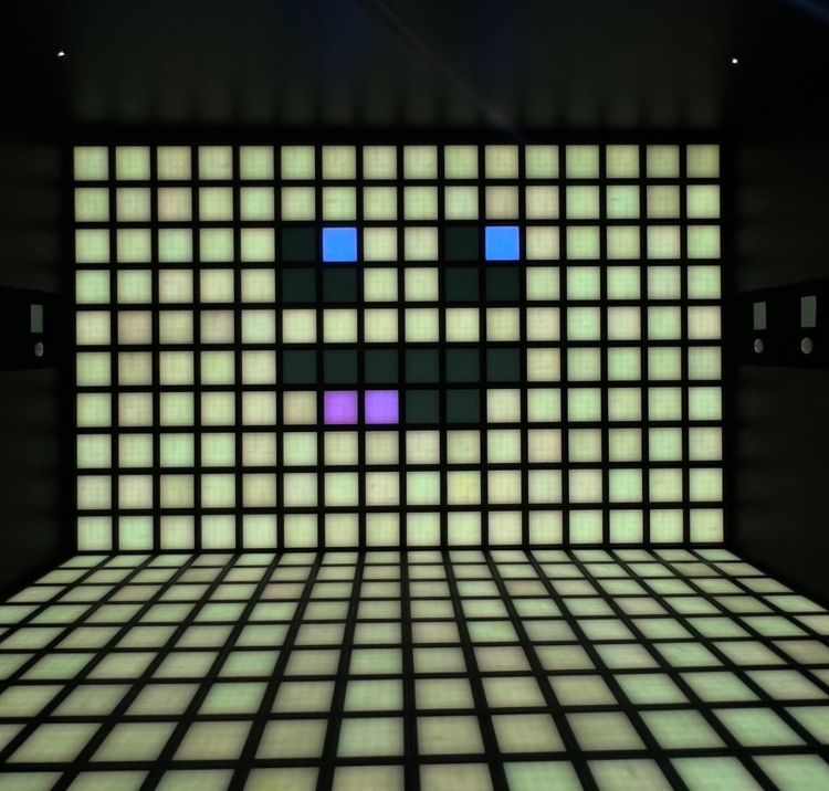 Interactive trampoline park game system