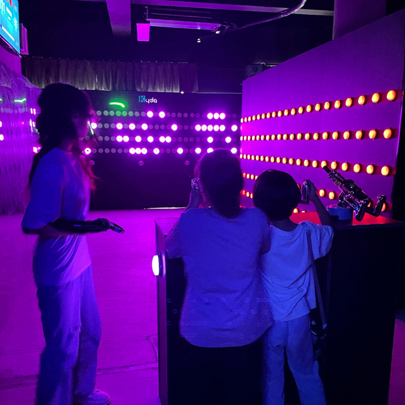 Laser shooting game