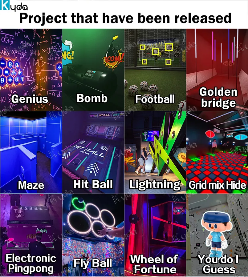 Multiplayer Activate Game Experience for Indoor Entertainment Centers