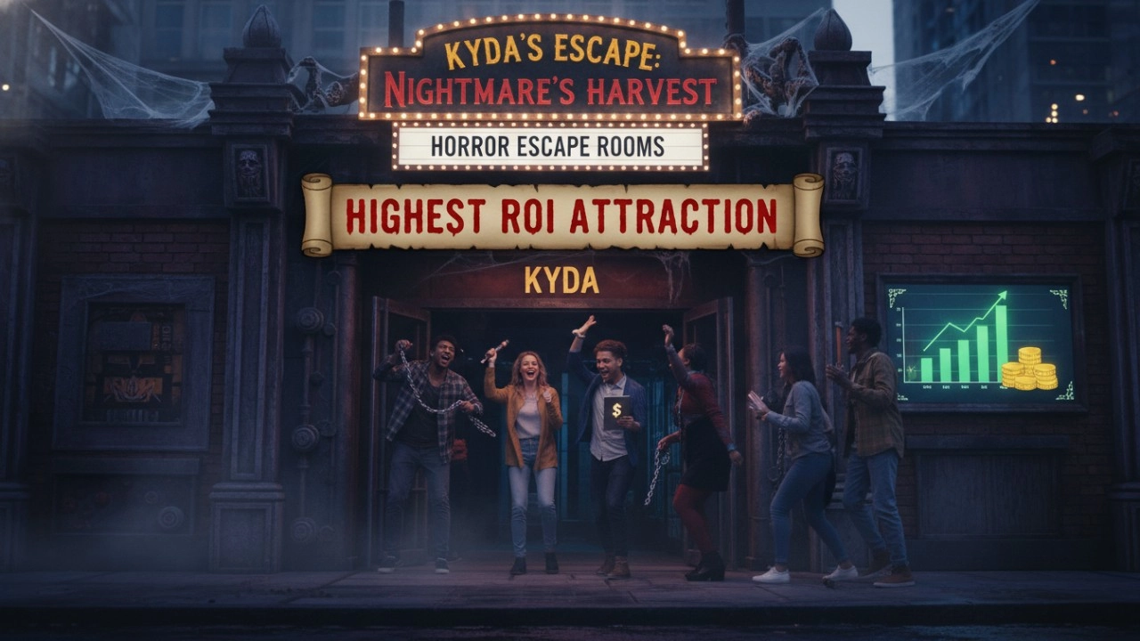 Why Horror-Themed Escape Rooms are the Highest ROI Attractions - Kyda