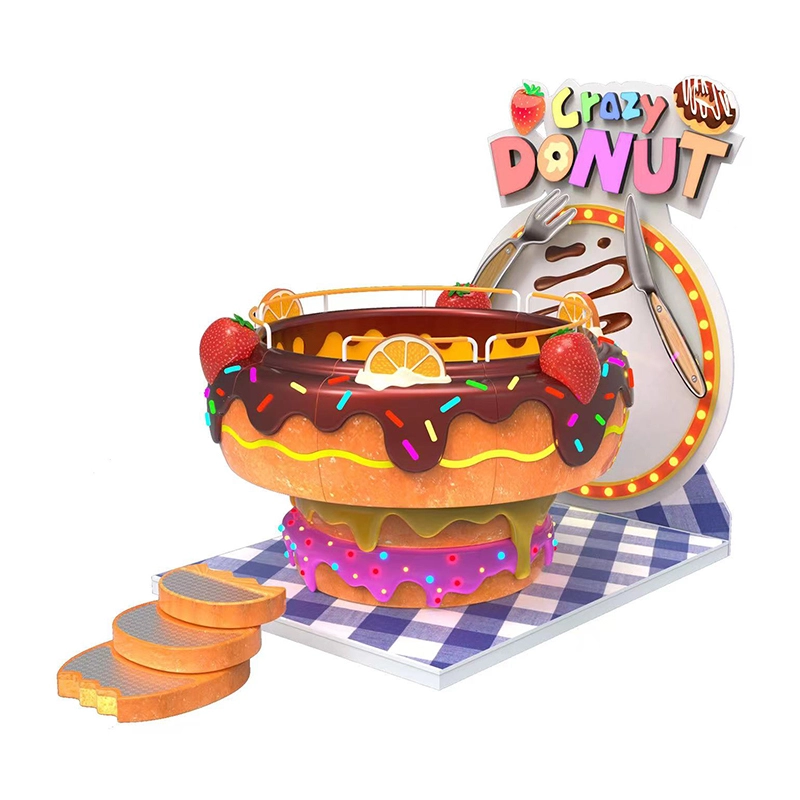 Tagadas em formato de donut com 10 lugares