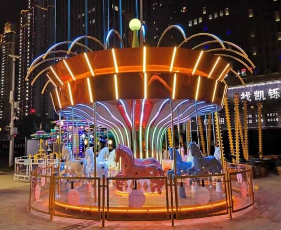 16P-Золотой-Год-Карусель-ночь-квадрат - SUNHONG