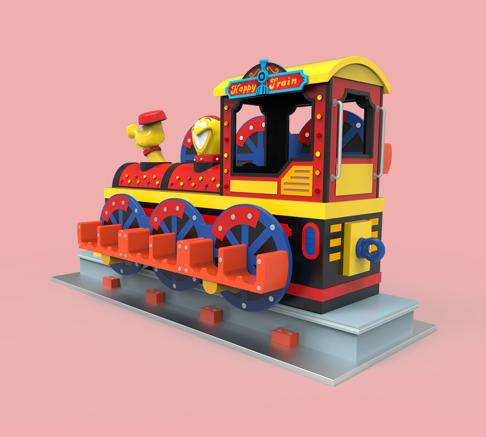 Indoor trackless train
