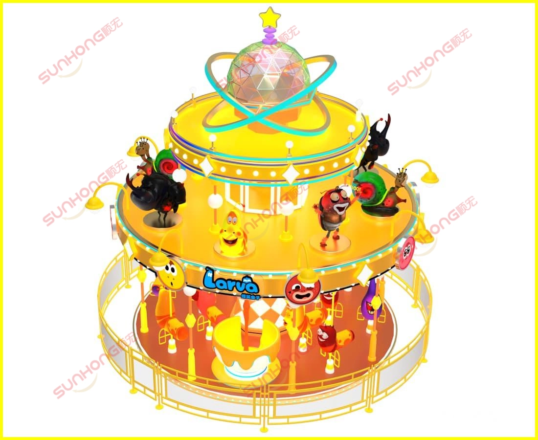 幼虫旋转木马鸟瞰图 - SUNHONG 幼虫旋转木马鸟瞰图 - SUNHONG