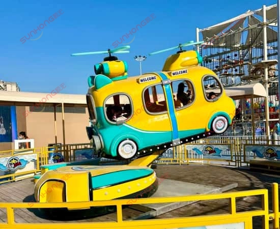 Air-Bus-in-Thrill-Theme-Park - SUNHONG Air Bus in Thrill Theme Park - SUNHONG