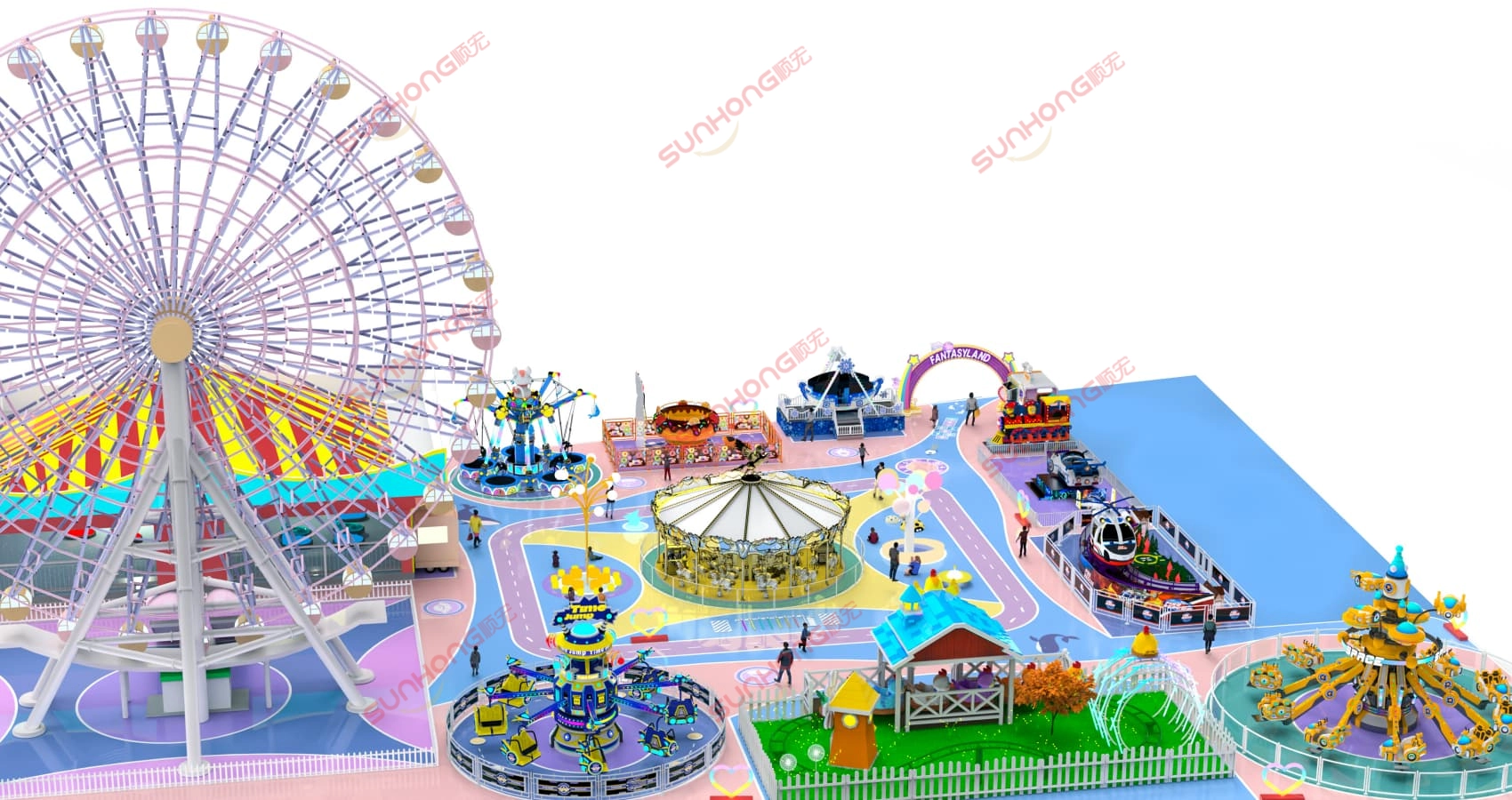 Amusement-park-SUNHONG-Small-and-Medium-sized-Amusement-Park-Solution - SUNHONG Amusement park-SUNHONG Small and Medium-sized Amusement Park Solution - SUNHONG