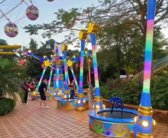 Cat-Fishing-Trampoline-Single-in-kid-theme-park - SUNHONG Cat Fishing Trampoline Single in kid theme park - SUNHONG