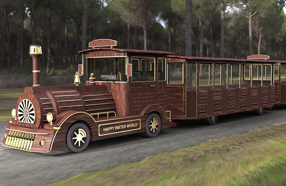 electric train amusement park rides - SUNHONG