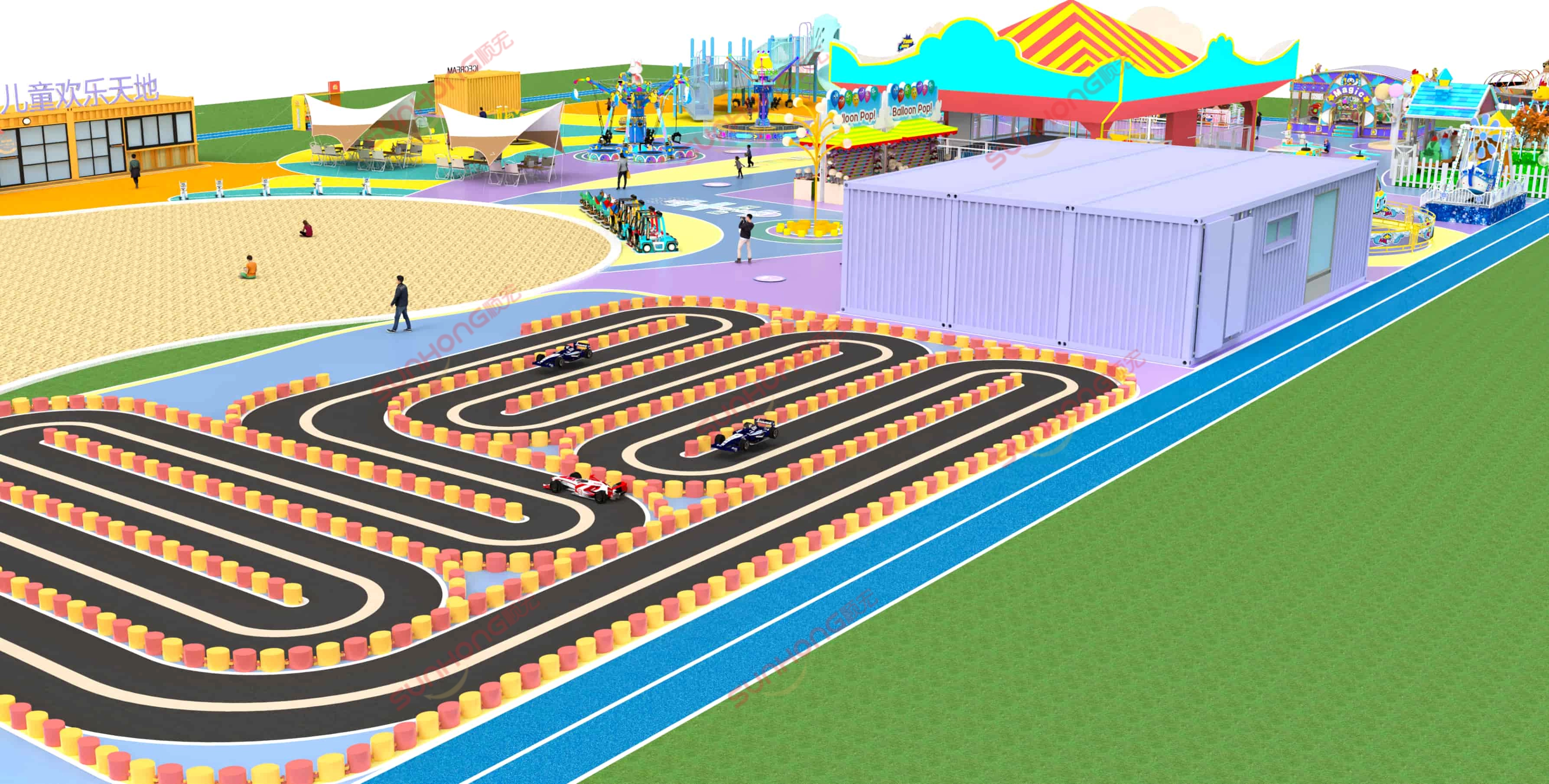 Attraction Design Free Theme Park Layouts & Design Services | Amusement Park Project Ideas