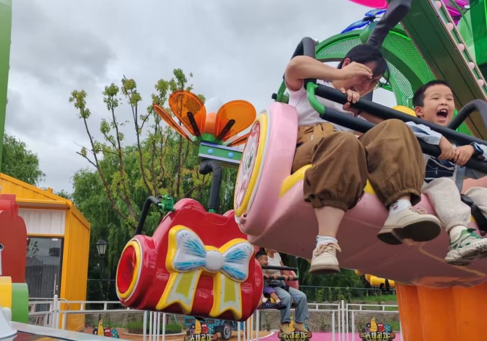 Cultural Town Larya Amusement Park Rides-Larva Blooms-16P (2) - SUNHONG