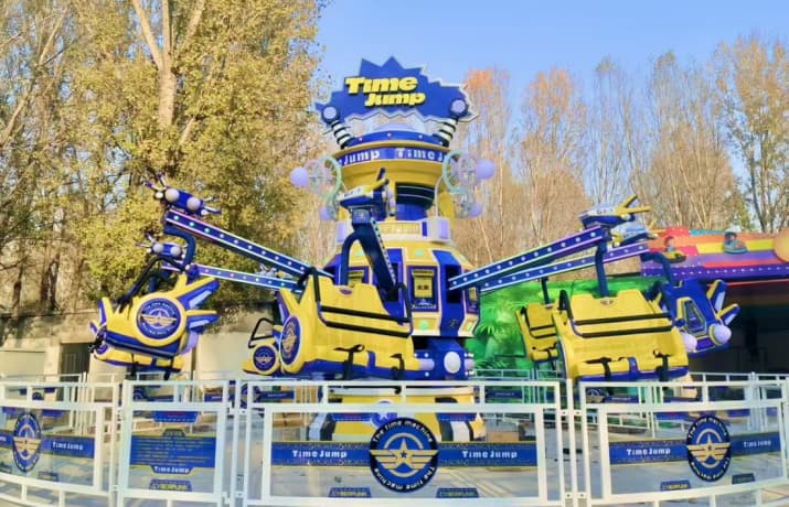 Atracción Blue Time Jump en un parque temático, diseño de atracción personalizado - SUNHONG
