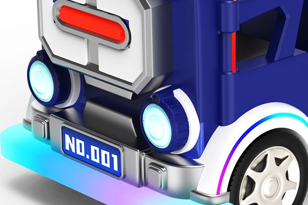 Details-of-amusement-park-police-car2 - SUNHONG Details of amusement park police car2 - SUNHONG