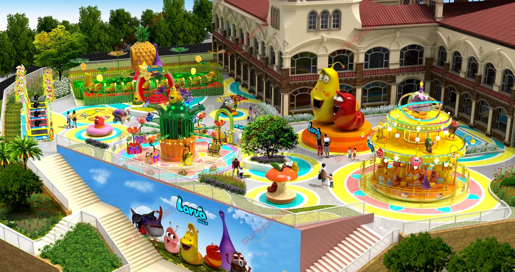 Hotels-and-Resorts-Funfairs-SUNHONG-Small-and-Medium-sized-Amusement-Park-Solution - SUNHONG Hotels and Resorts Funfairs-SUNHONG Small and Medium-sized Amusement Park Solution - SUNHONG