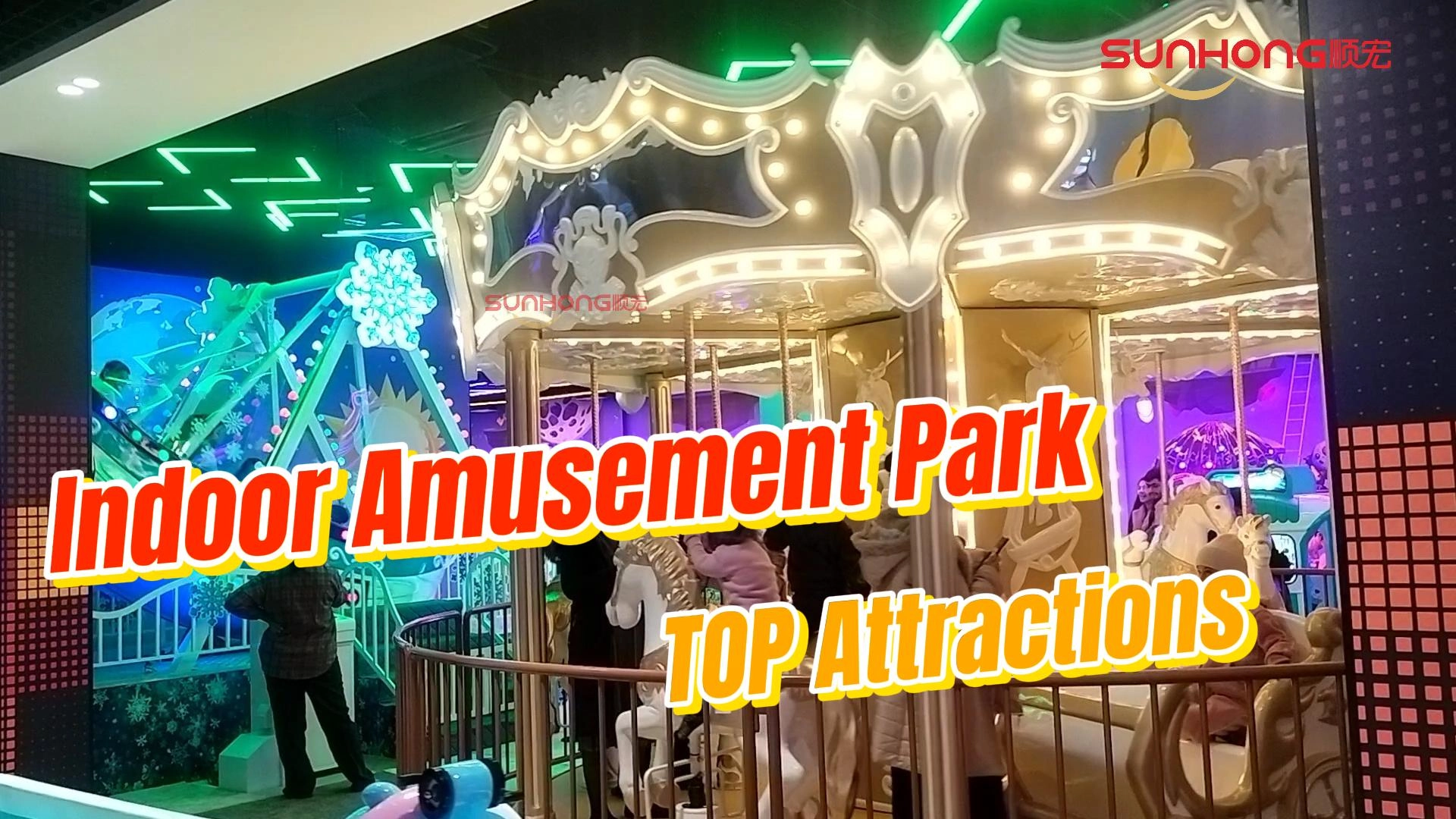 Indoor Amusement Park Video in Uzbekistan Video Banner - SUNHONG