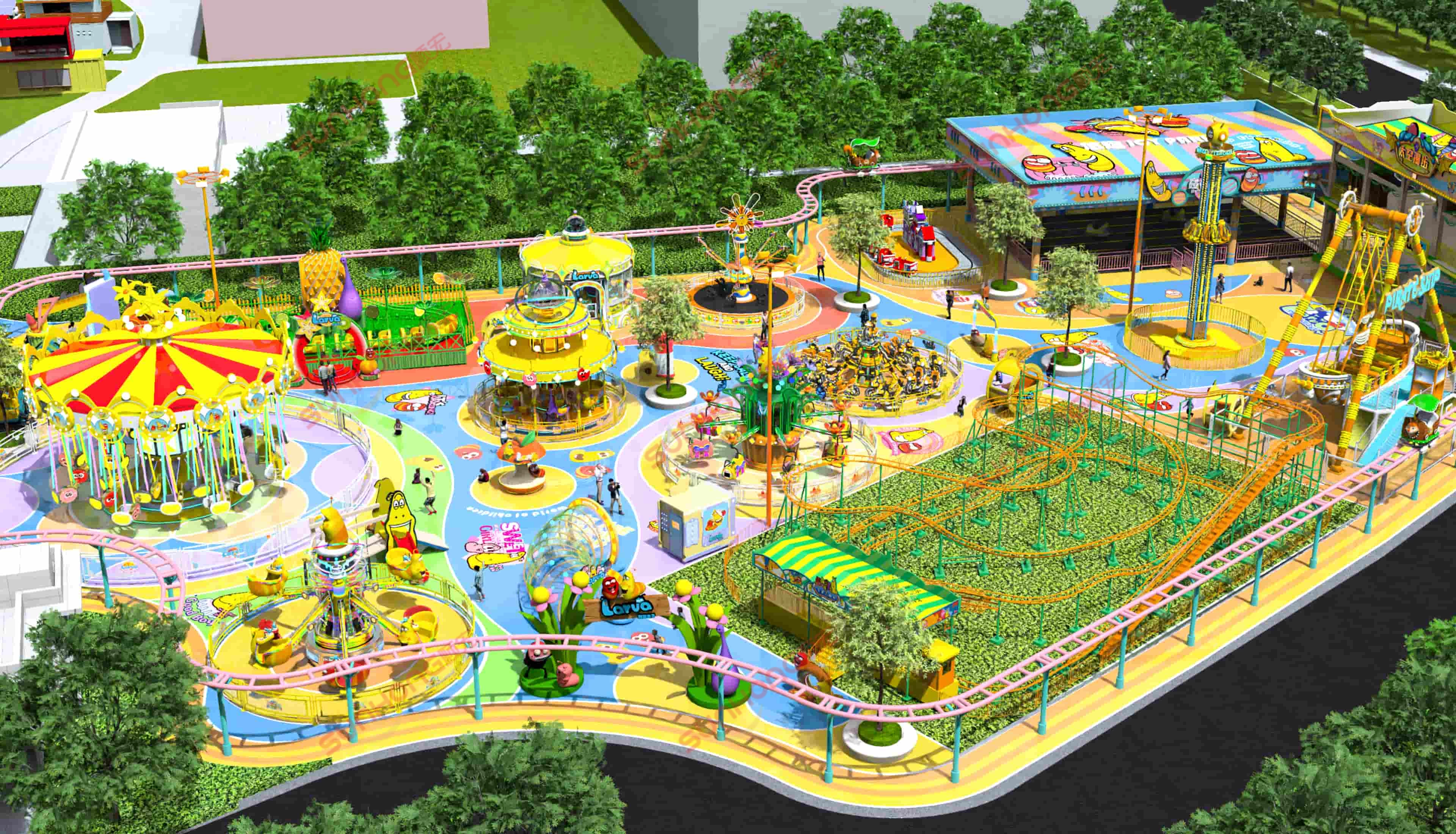 Amusement Park Projects: Successful Park Builds, Free Planning & Design ...