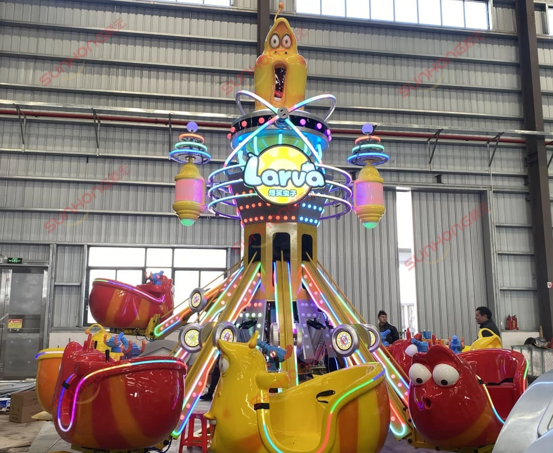 larva-udara-tempur-pandangan-depan-dipasang - SUNHONG Pandangan hadapan tunggangan Larva Air Combat yang dipasang sepenuhnya di kilang SUNHONG - SUNHONG