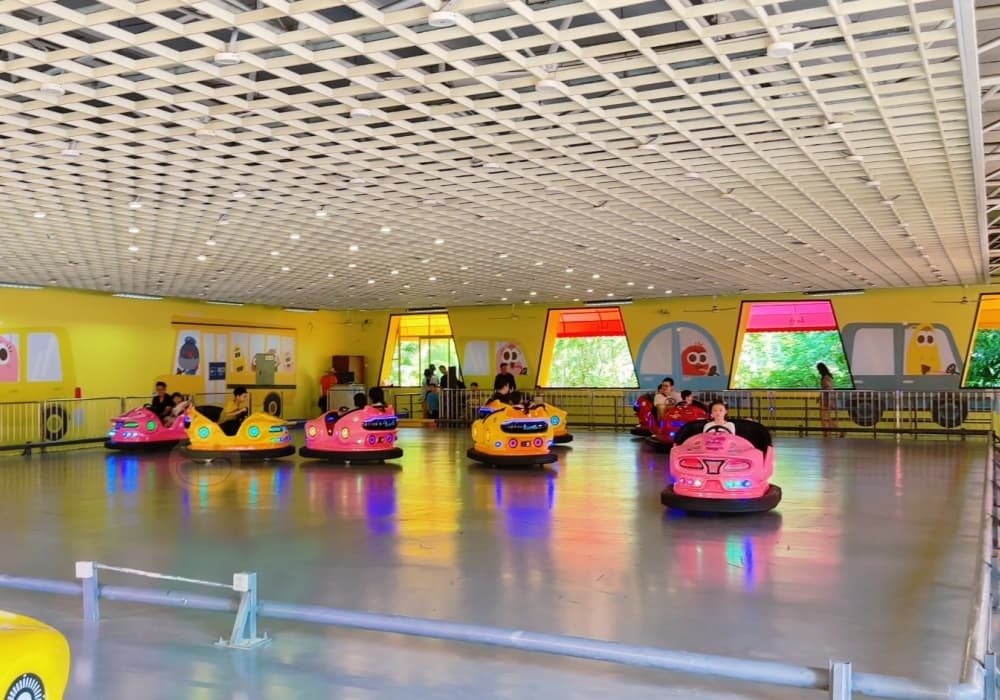 Larva City Adventure Park Amusement Rides-Larva Bumber Cars - SUNHONG