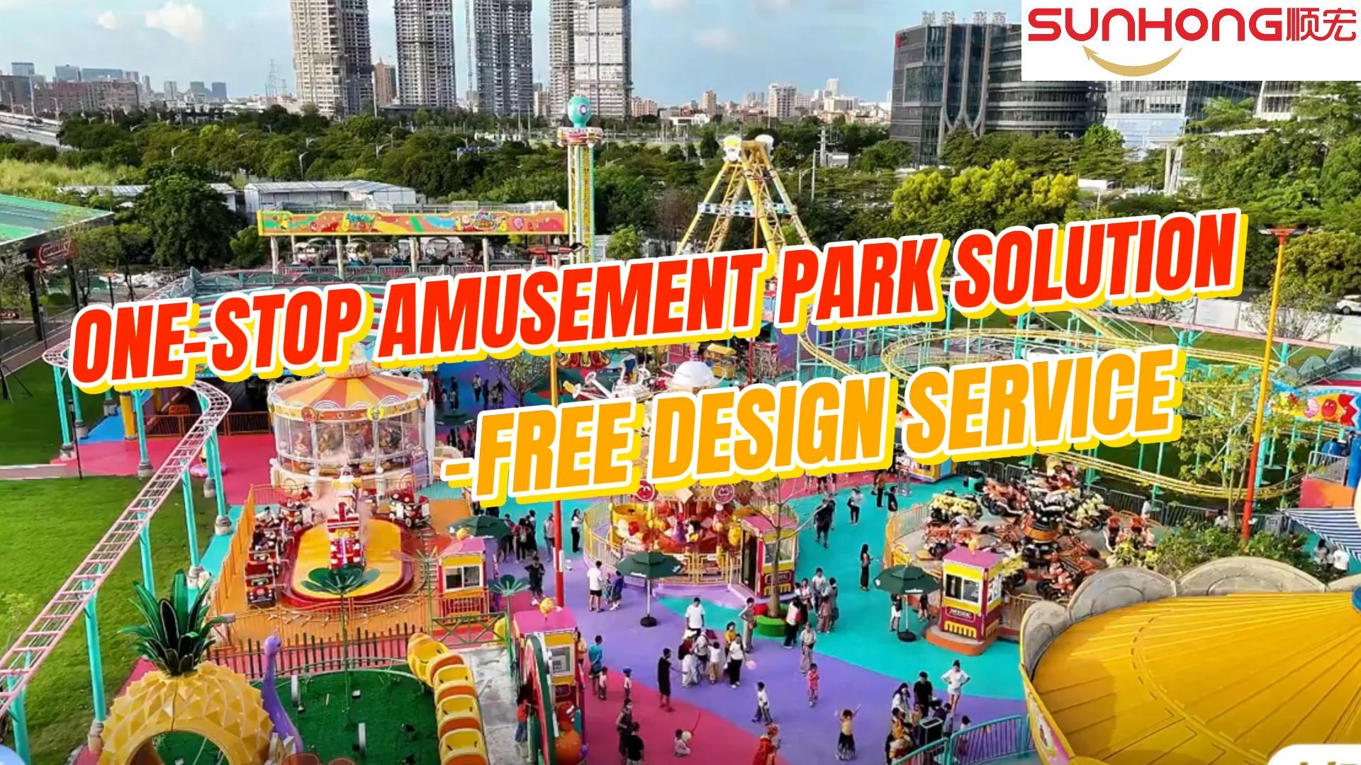 Larva City Adventure Park Video-Banner - SUNHONG