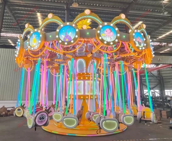 Larva-Flying-Chairs-in-Larva-Theme-Park - SUNHONG Larva Flying Chairs in Larva Theme Park - SUNHONG