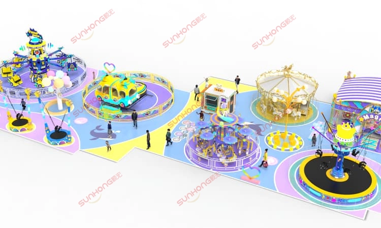 Larva-Outdoor-Community-Theme-Park-Left-View - SUNHONG Larva Outdoor Community Theme Park Left View - SUNHONG