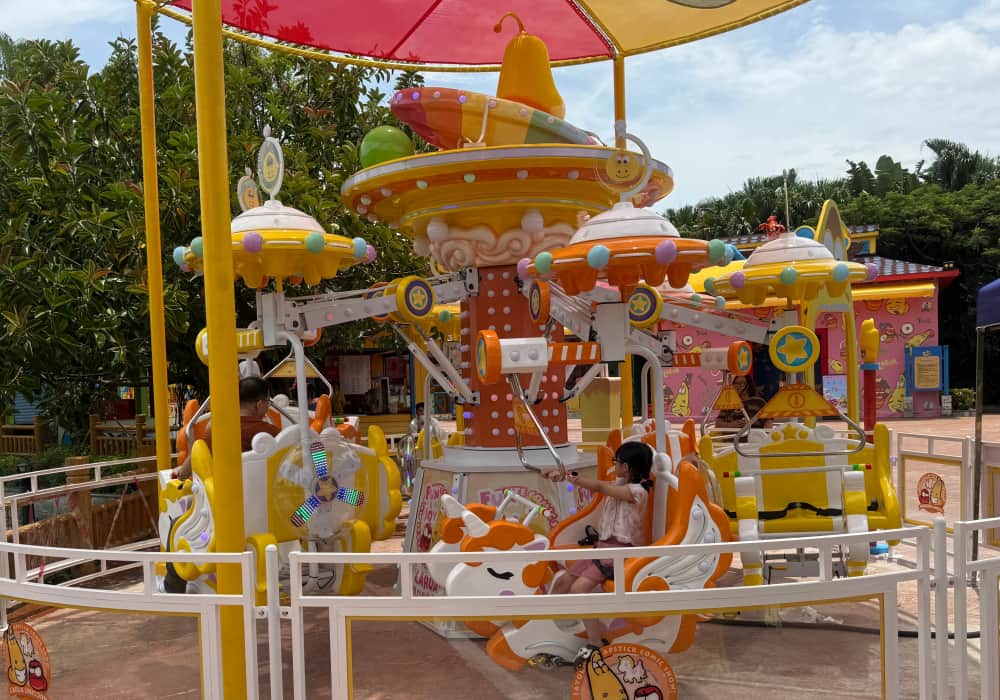 Парк развлечений Larva Seaside Resort Amusement Park Rides-Fairy Unicorn-12P - SUNHONG