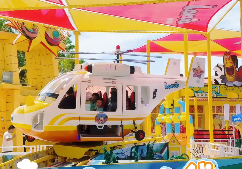 Larva Seaside Resort Amusement Rides-Larva Fire Rescue-6P - SUNHONG