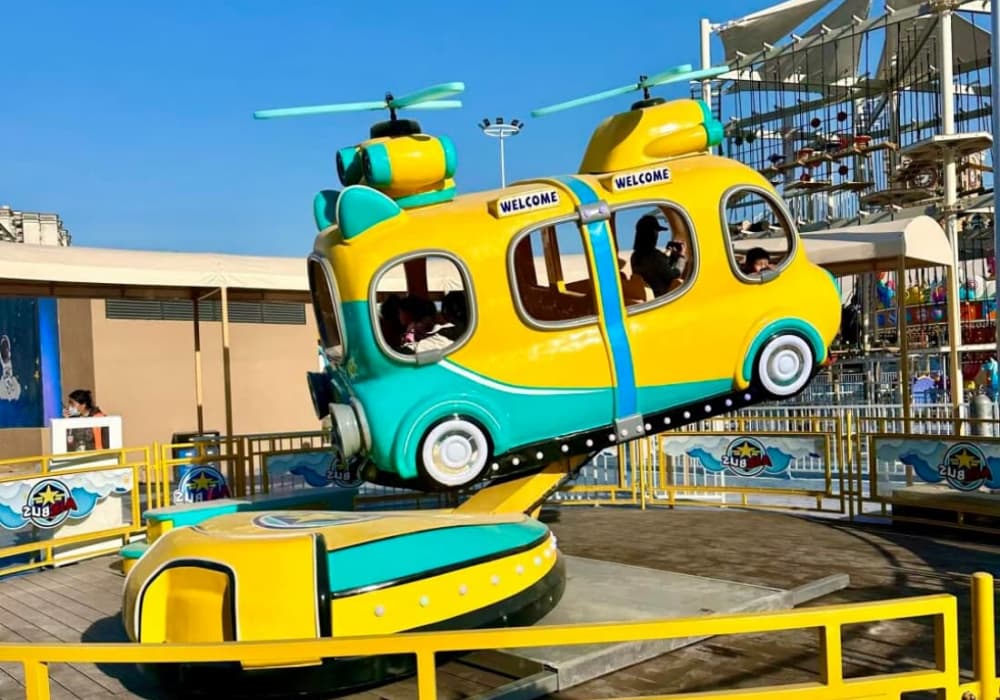 Larva Theme Park Government Collaboration Amusement Rides-Air Bus 18P - SUNHONG