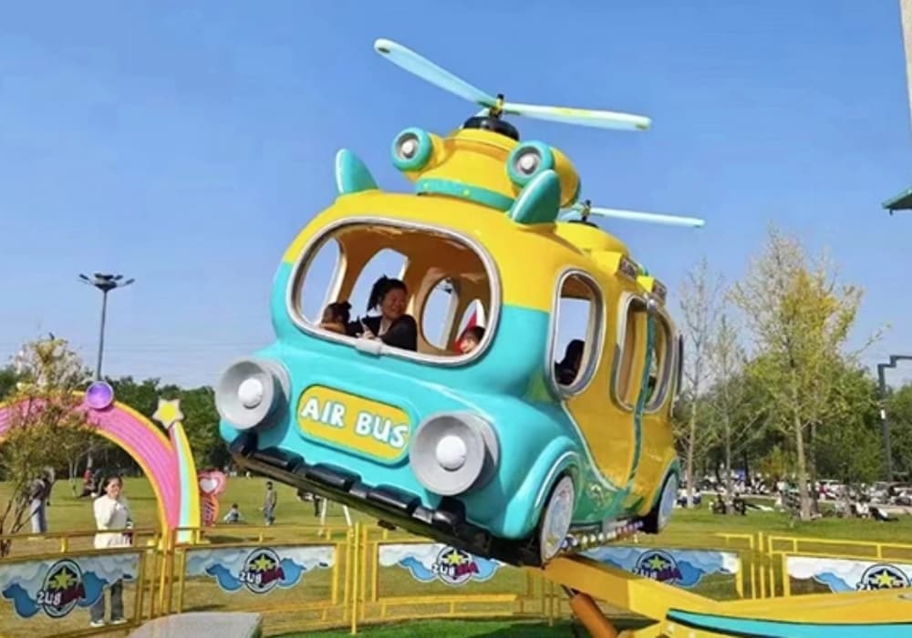 Larva-Themed Park Near Stadium Amusement Rides-Air Bus-18P - SUNHONG