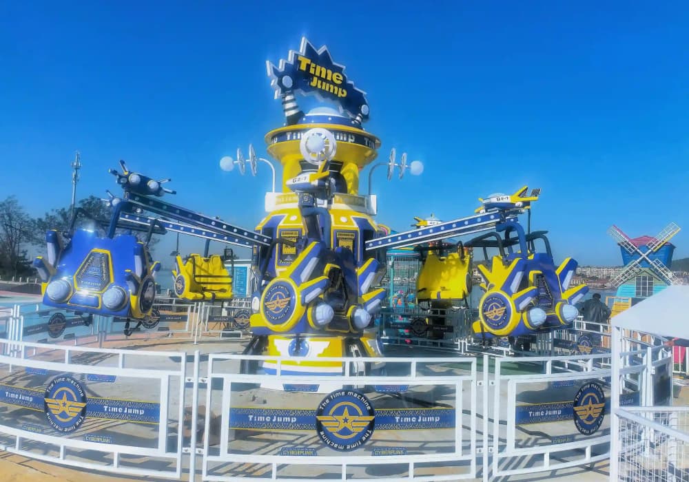 Larva-Themed Park Near Stadium Amusement Rides-Time-Jump-16P - SUNHONG